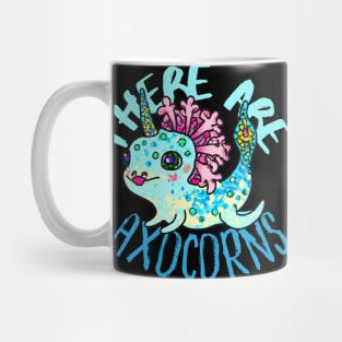 Cute Crazy Psycedelic Space Axolotl Artwork, Axolotl Unicorn Mug